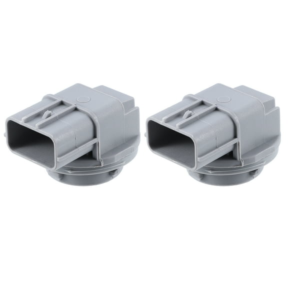 Unique Bargains 2 Pcs Headlight Headlamp Bulb Holder Socket 921603C000 for Hyundai Accent 2006-2011 Plastic Gray