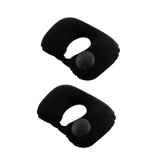 EGNMCR Protable Soft U-Shape Travel Cushion Pillow Car Inflatable Neck Pillow Protectio U-Shape Travel