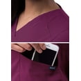 thumbnail image 3 of Adar Pro Scrubs For Women - Tailored Peplum Scrub Top, 3 of 5