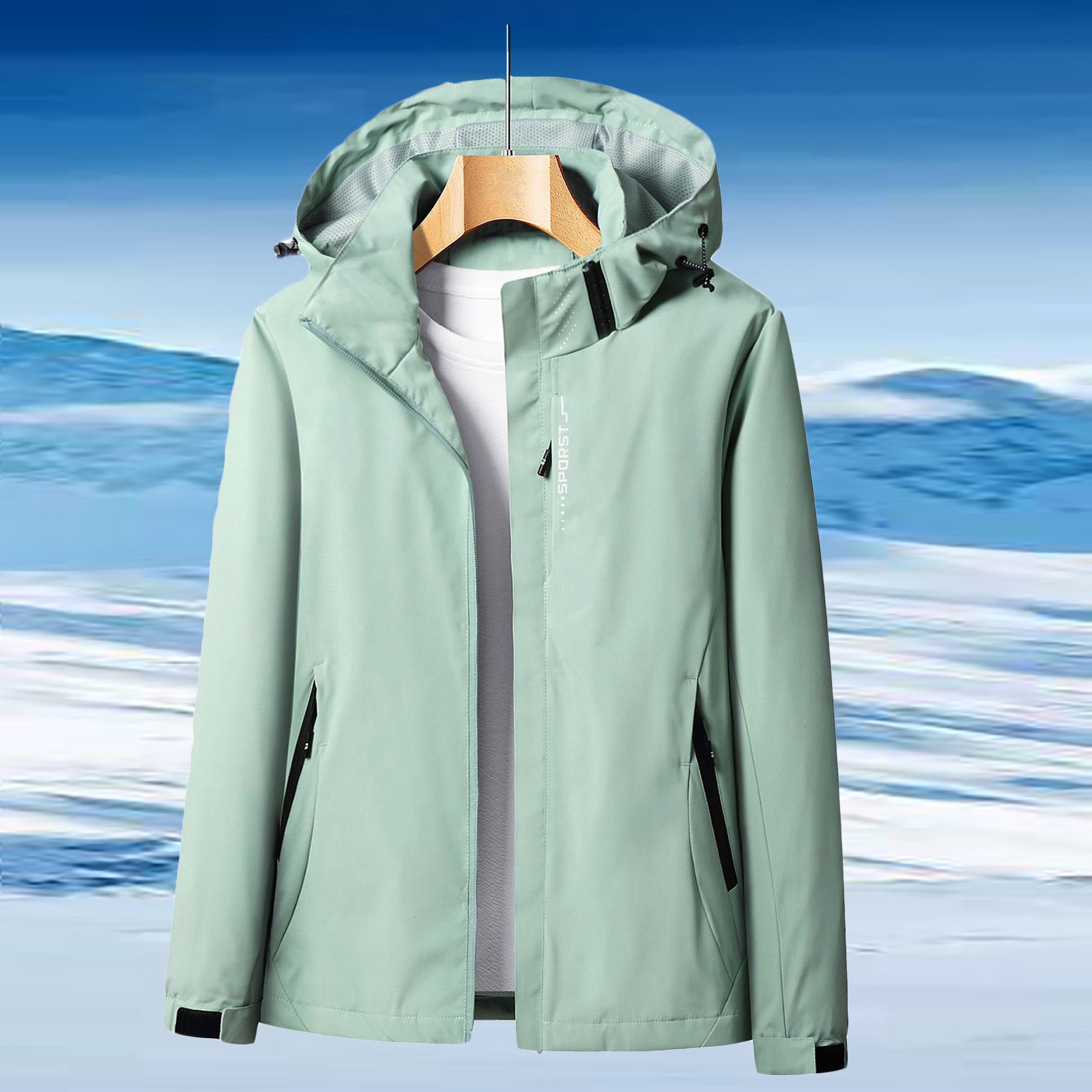 Veste De Pluie Légère Enfant Avec Doublure Polaire - Imperméable, Coupe-vent, Capuche - Pliable, Pour Randonnée Et Voyage