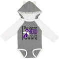 thumbnail image 3 of Inktastic Alzheimer's Disease Bravest Hero I Ever Knew 1 Boys or Girls Long Sleeve Baby Bodysuit, 3 of 5