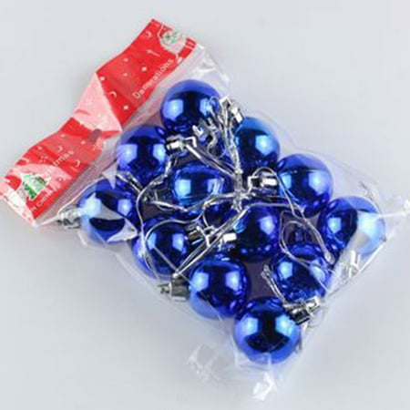 Christmas Decoration Sales 12Pcs Hot Sale Christmas Tree Xmas Balls Decorations Fashion Bauble Hanging Party Drop Pendant For DIY Xmas Party ()