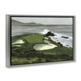 thumbnail image 4 of Stupell Industries Coastal Golf Course Landscape Painting Gray Floater Framed Art Print Wall Art, 25 x 17, 4 of 10
