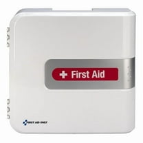 First Aid Kit and Housing, Plastic Cabinet, 261 Components, 50 People Served