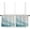 Beach, variant on Tier Curtains 24 Inch Length - 2 Panels, Summer Beach Rod Pocket Curtain Panels, Ocean Nautical Coastal Seaside Aqua Beige Window Treatment for Bedroom/Bathroom/Kitchen, 55W x 24L Inch