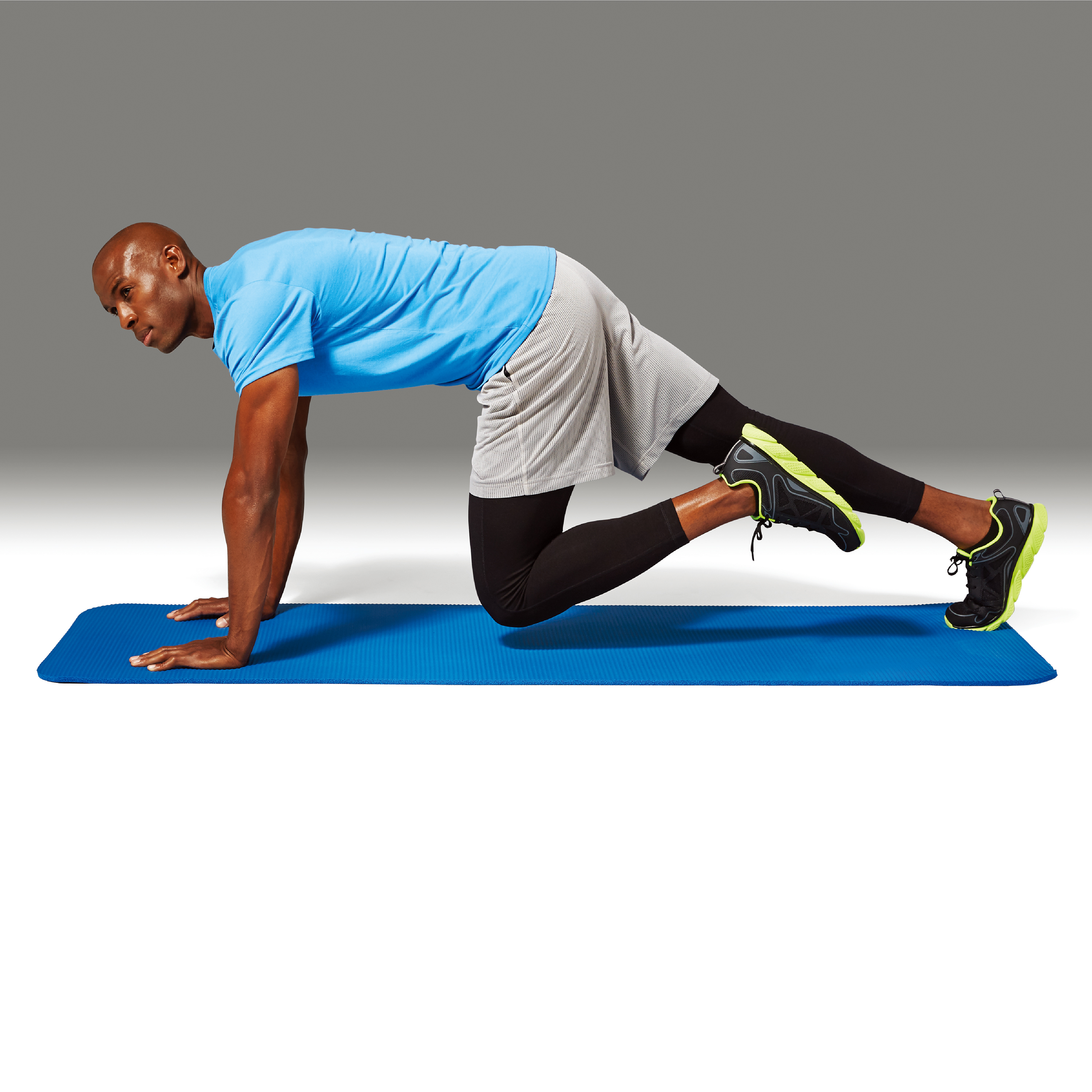 Athletic Works Fitness Mat, 72 x 24 Inches, 10mm Padding photo 2