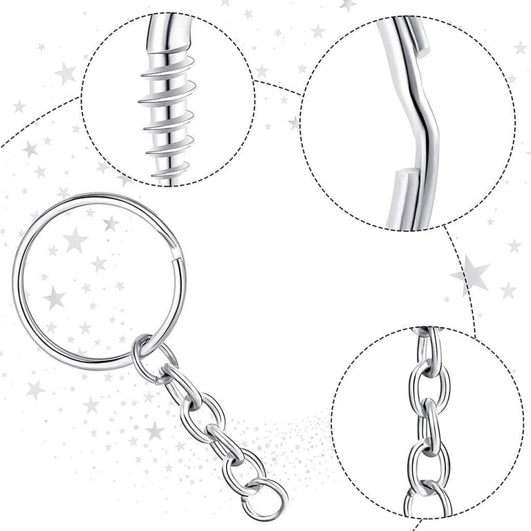 Chain and open jump , craft key chain bulk, 360 piece to Sliver 