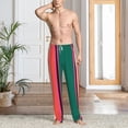 thumbnail image 6 of Lsque Vertical Stripes Print Men's Pajama Pants, Lounge Pant - Comfortable Home Wear,Elastic Waistband, Stylish Design-Small, 6 of 9