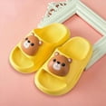 thumbnail image 2 of Godom Girls Slippers Non-Slip Open Toe Pillow Slipper Sandals Quick Drying Summer Shoes Kid Cloud Slides, 2 of 4
