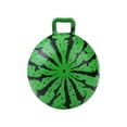 thumbnail image 2 of Ohmyroo 9 Inch Inflatable Watermelon Float Realistic Fruit Pattern Water Toy With Handle For Swimming Pool Game and Summer Recreation, 2 of 7