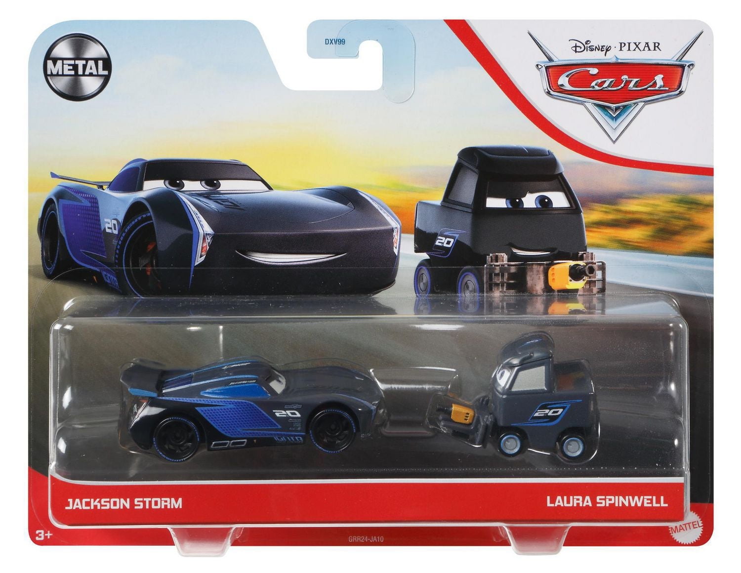Disney Pixar Cars Jackson Storm & Laura Spinwell 2-Pack