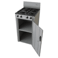 thumbnail image 4 of Parrilla Con Gabinete P225 Fraga 50 Cm gris Fraga P225, 4 of 5