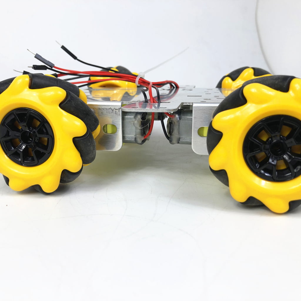 Smart Car Robot with Chassis and Kit TT Motor, Coupling, Mecanum Wheels 