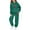 Dark Green, variant on Kids Clothes 2 Piece Outfits Boys Girls Leopard Print Heart Print Tracksuit Jogger Sweatpants Hooded Sweatshirt Activewear Casual Jogging Sets,Purple(3-4 Years)