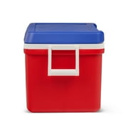 Igloo 48 QT Laguna Hard Sided Ice Chest Cooler, Red White & Blue