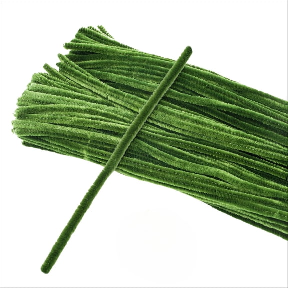 Pipe Cleaners Craft Kit, Bendable Fuzzy Stems for Kids Art Projects, Non-Shedding Soft Wire for DIY, Classroom, Party, Floral Decor