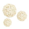 thumbnail image 3 of 3 x Bolas colgantes de mimbre de ratán Esferas decorativas Relleno de jarrón Adorno DIY para 10cm 7cm 6cm, 3 of 9