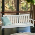 thumbnail image 2 of POLYWOOD Vineyard Recycled Plastic 5 ft. Porch Swing, 2 of 7
