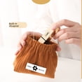 thumbnail image 5 of Bolsa de lápiz labial de metralla cerrada automática, bolsa de almacenamiento de pana portátil, bolsa pequeña de gran capacidad, bolsa de cosméticos simple y portátil para salidas, 5 of 5