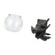 thumbnail image 5 of Acuario de escritorio,Pecera pequeña transparente,pecera,jarrón,mesa,Figura de mesa,Estantes de sujetalibros Estatua de sujetalibros,Sujetalibros decorativos para libros pesados, 5 of 8