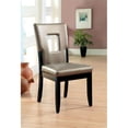 thumbnail image 1 of Furniture Of America IDF-3320SC Evant I - Chaise d'Appoint&44; 2 Pack - Noir, 1 of 1