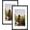Black, variant on , 16x20 Picture Frame with Mat for 11x14 Picture - High Definition Glass Wide Molding - Preinstalled Wall Mounting Hardware (Silver, 3 Pack)