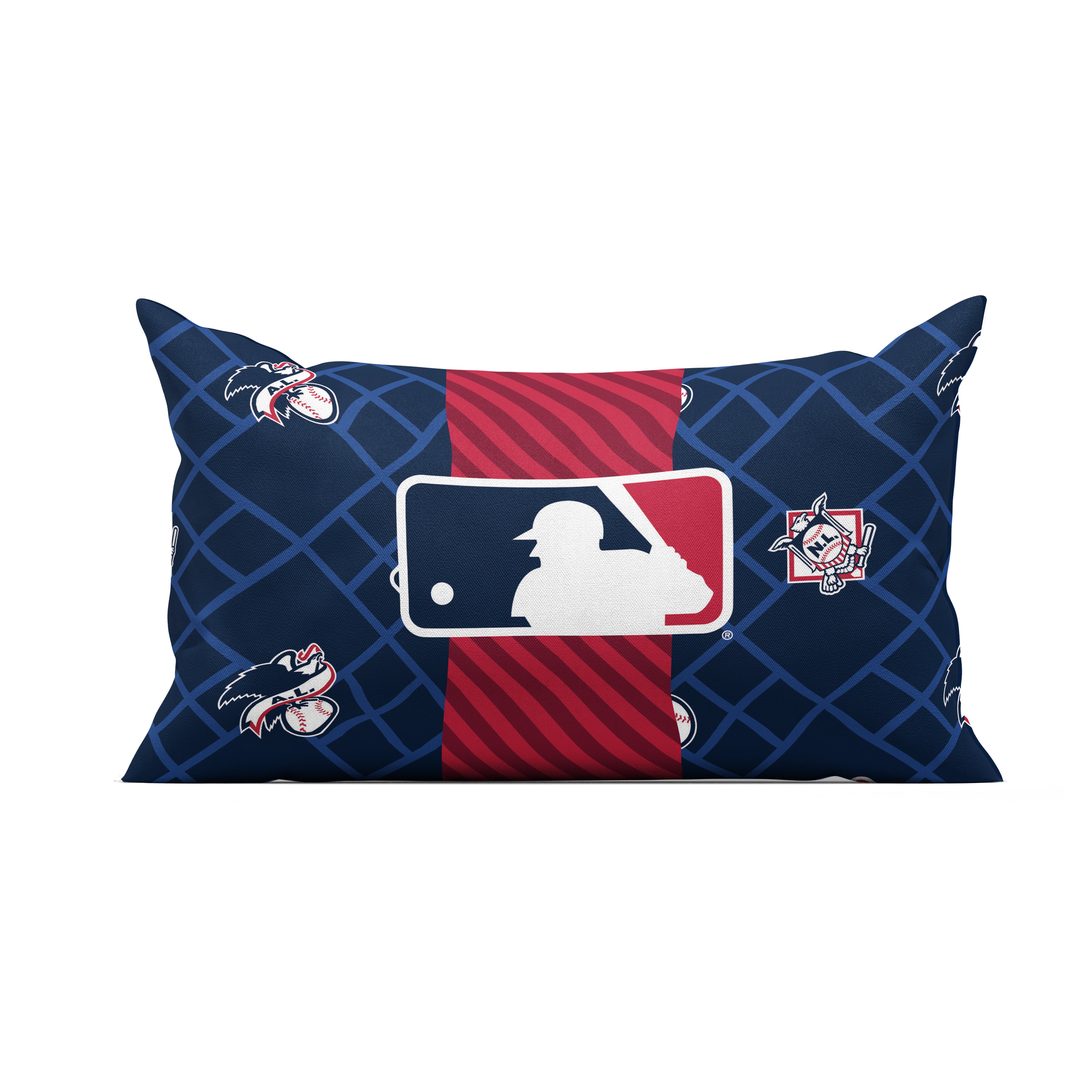 MLB Multi Team Strikeout Twin/Full Comforter Set with Pillowcase