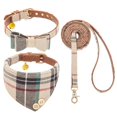 thumbnail image 1 of Set de collar y correa para perros EXPAWLORER Classic Plaid para mascotas, 1 of 5