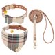 thumbnail image 1 of Set de collar y correa para perros EXPAWLORER Classic Plaid para mascotas, 1 of 5