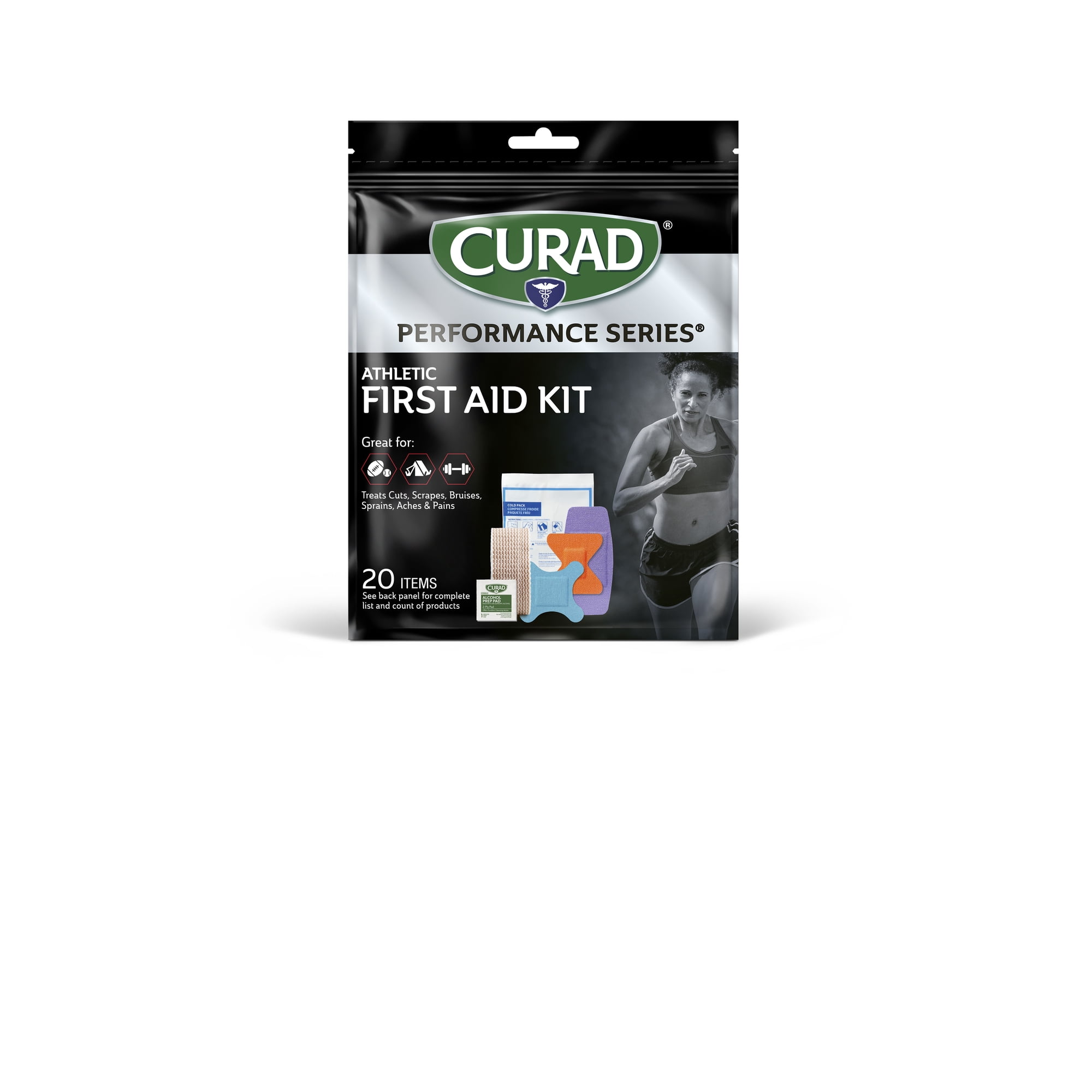 Curad Performance Series Athletic on-the-go First Aid Kit, 20 Piece