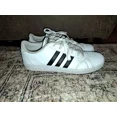 thumbnail image 1 of Ad-id-as Mens Baseline AW4299 White Black Casual Shoes Sneakers Size 7, 1 of 6
