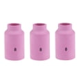 thumbnail image 1 of Copa de boquilla de cerámica de alúmina TIG 3 piezas Yotijar Tazas de cerámica de alúmina, 1 of 7