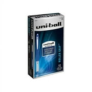 uni-ball Roller Grip Pens, Fine Point (0.7mm), Blue, 12 Count