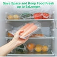 thumbnail image 4 of 4 Roll Commercial 11" x 50' Vacuum Sealer Bags 4mil Food Saver Storage Seal Bags, BPA-Free Plastic, 4 of 10