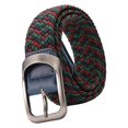 thumbnail image 3 of Cinturón elástico para vaqueros Mujeres Wild Stretch Jeans Belt Hombres Casual Bel College Nylon Belt Verde Rojo Verde rojo Magideal Cinturón elástico para vaqueros, 3 of 6