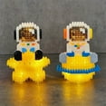 thumbnail image 5 of 1008pcs Mini Building Blocks Building Kits, Astronaut Space Toys With Led Lighting Kit Gifts, 5 of 5