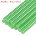 thumbnail image 5 of Uxcell 0.27" x 4" Green Mini Hot Glue Sticks for Glue Gun 12 Pack, 5 of 5