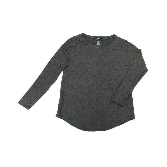 Premise Womens Size Small Long Sleeve Pullover Top, Heather Graphite