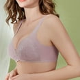 thumbnail image 4 of Vedolay Lingerie For Women Plus Size Women's Plus Size Wonderwire Front-Closure Bra Underwire,Pink L, 4 of 5