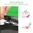 thumbnail image 6 of SHINPT 65'' Outdoor & Indoor Mini Toddler Trampoline with Enclosure Net, Basketball Hoop and Ball Included, Entertainment Trampoline for Backyard, Patio, 6 of 7