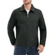 thumbnail image 4 of CHAQUETA CASUAL DE LARGO MANGA CON SOLAPA Y CREMALLERA COMPLETA PARA HOMBRE EN COLOR NEGRO, 4 of 6