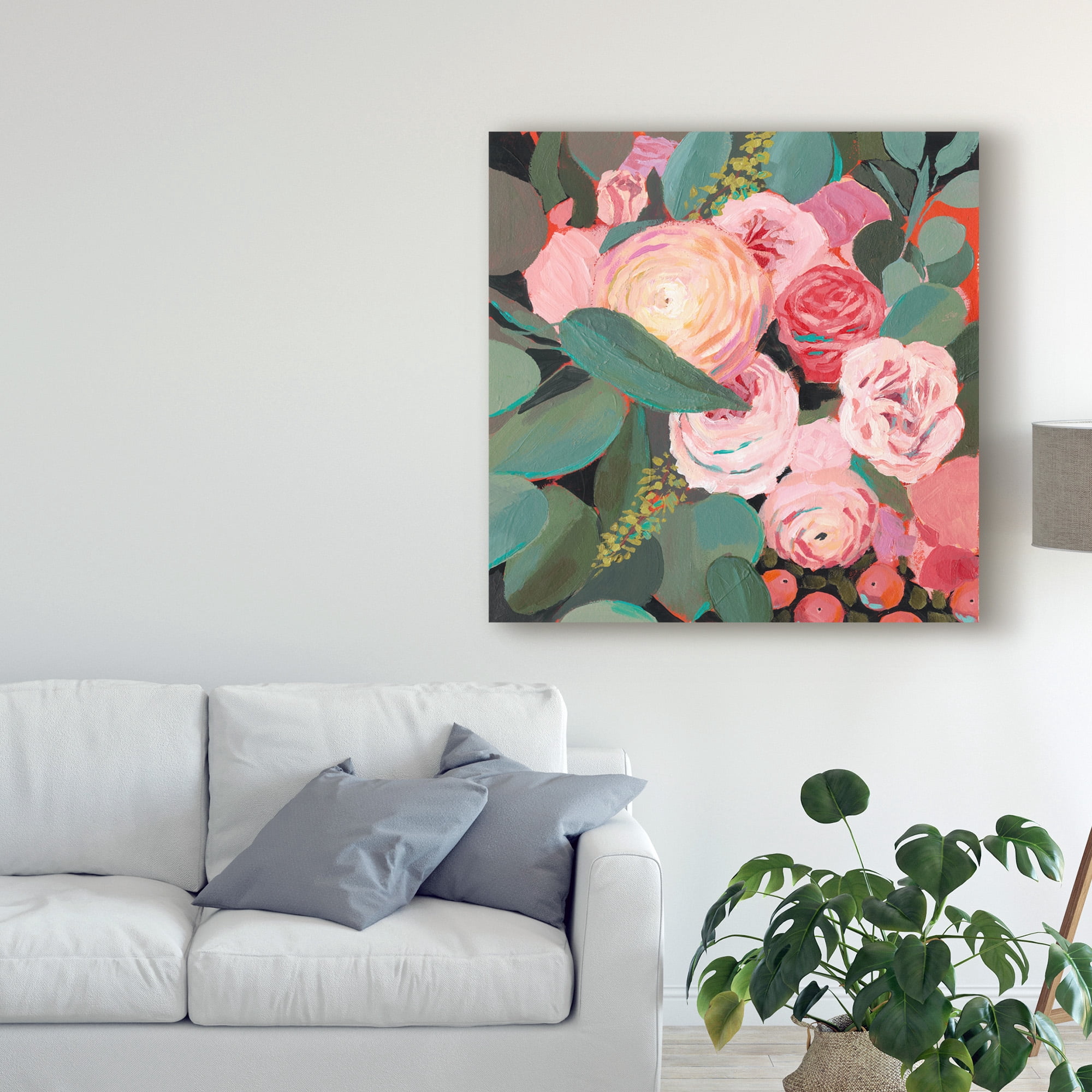 Trademark Fine Art 'Eucalyptus Bouquet II' Canvas Art by Victoria Borges