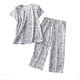 thumbnail image 1 of Tops de pijama para mujer con pantalones capri Conjuntos de pijama Xemadio CJWUS-724, 1 of 5