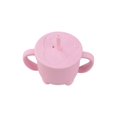 thumbnail image 4 of 200ML Straw Cup Unbreakable Leakproof Silicone Anti-rupture Toddler Sippy Bottle for Kids Pink, 4 of 5