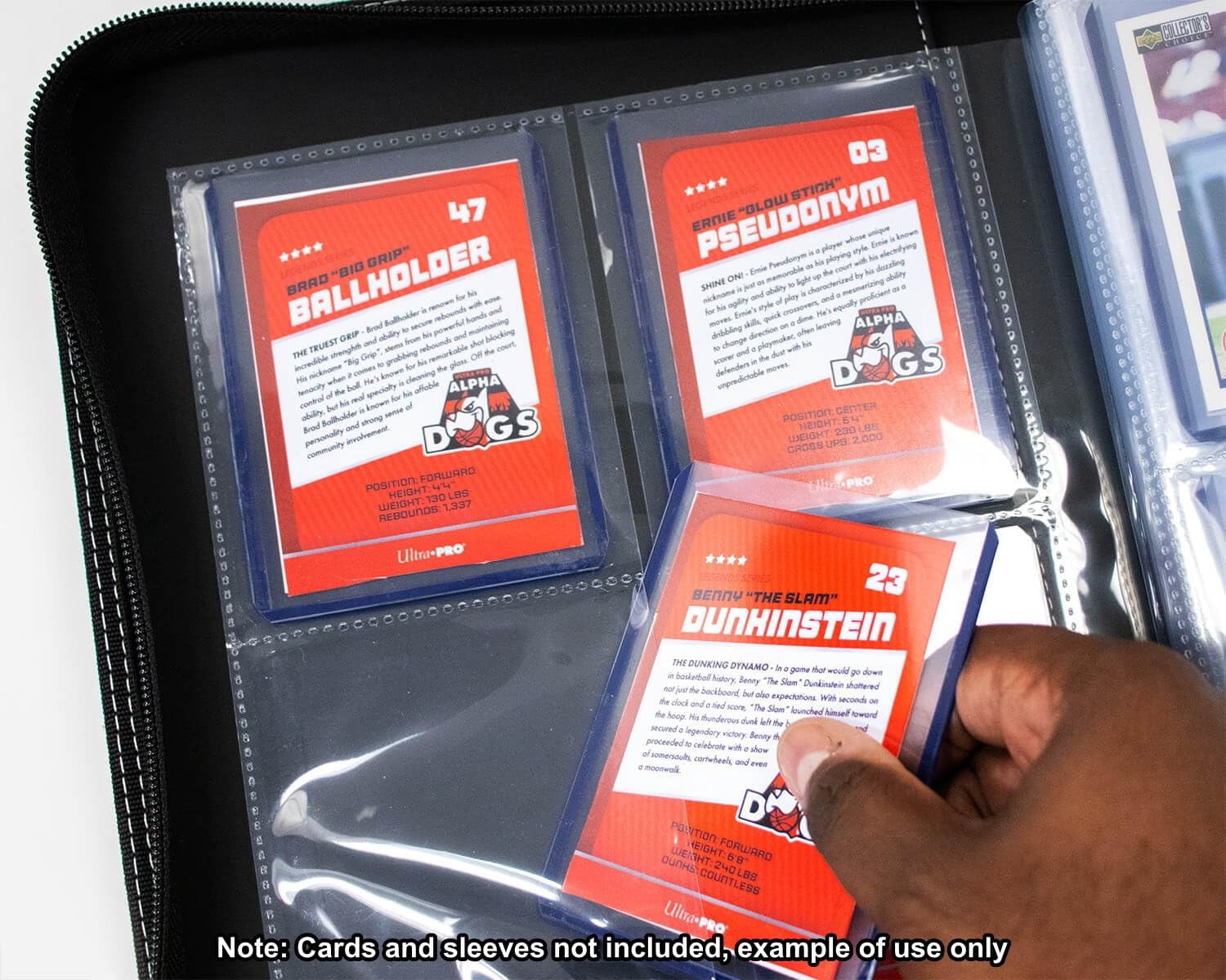 Ultra Pro 4 Pocket Toploader Zipper Premium PRO Binder