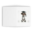 thumbnail image 3 of DistinctInk Greeting Card / Note Card - Pointer Puppy Graduation - PACK of 3, 3 of 7
