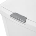 thumbnail image 6 of Sterilite 13 gal Touchtop Wastebasket, White, 6 of 9
