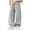 Gray, variant on Boys Baggy Sweatpants Teens Straight Leg Open Bottom Pants Summer Lightweight Drawstring Trousers with Pockets 5-16 Years