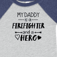 thumbnail image 4 of Inktastic My Daddy is a Firefighter and a Hero Boys or Girls Baby Bodysuit, 4 of 5