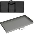 thumbnail image 1 of Professional Flat Top Steel Griddle with Carry Bag for Camp Chef GB90D TB90LW 16'' X 38'' BBQ Griddle Accessories for Camp Chef 3 Burner Propane Stove Grill, 1 of 6